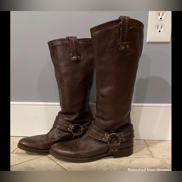 Frye Harness Boots - Picture 2 of 7